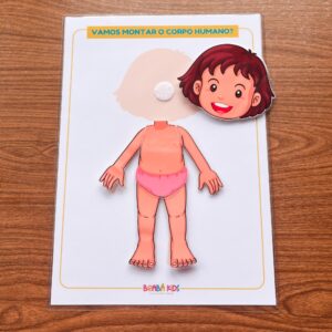 Atividade - Vamos montar o corpo humano?