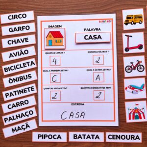 Atividade - Conhecendo as palavras